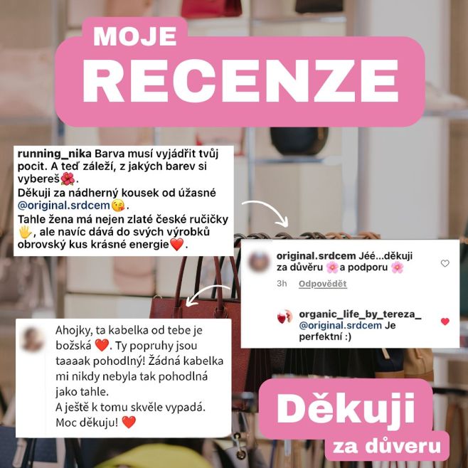 ✨ Originál, který má duši. Každý kousek od @original.srdcem vzniká s láskou, péčí a radostí – a přesně tak se i nosí....