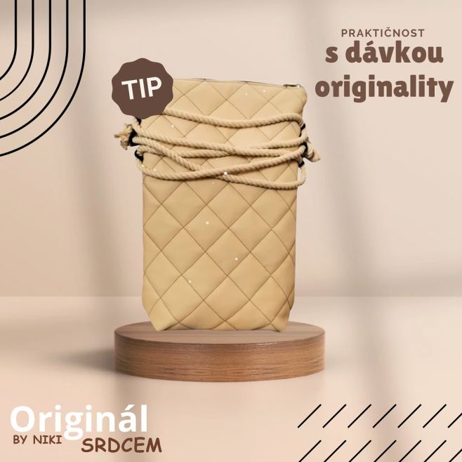 Kvalitní batoh za rozumnou cenu Originál srdcem by Niki