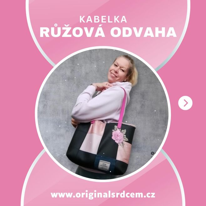 💗 KABELKA RŮŽOVÁ ODVAHA Pro ženy, které se nebojí být vidět. Styl, síla a jemnost v jednom kousku, který mluví za tebe. 🎀...