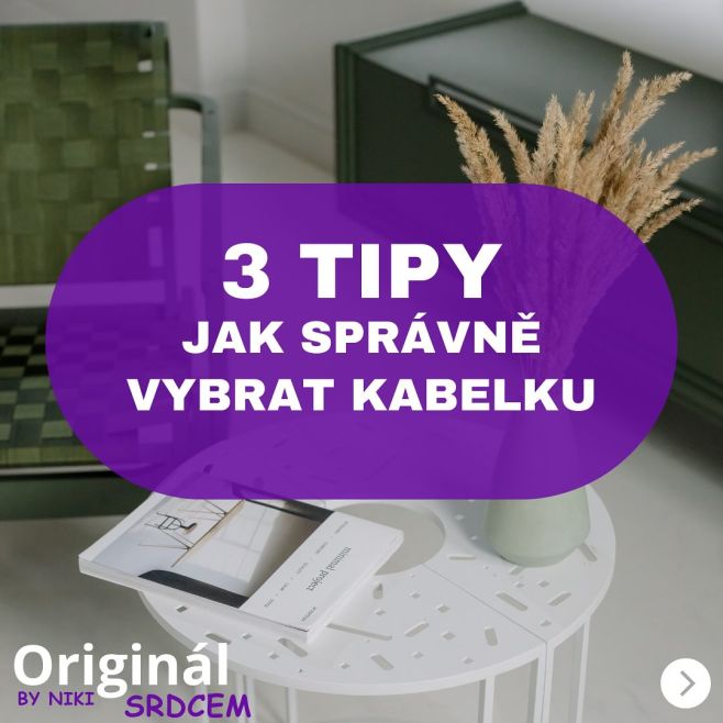 ✨ 3 TIPY, JAK VYBRAT KABELKU, KTERÁ TI BUDE DĚLAT RADOST KAŽDÝ DEN Styl, praktičnost a osobnost — to je základ! Objev...